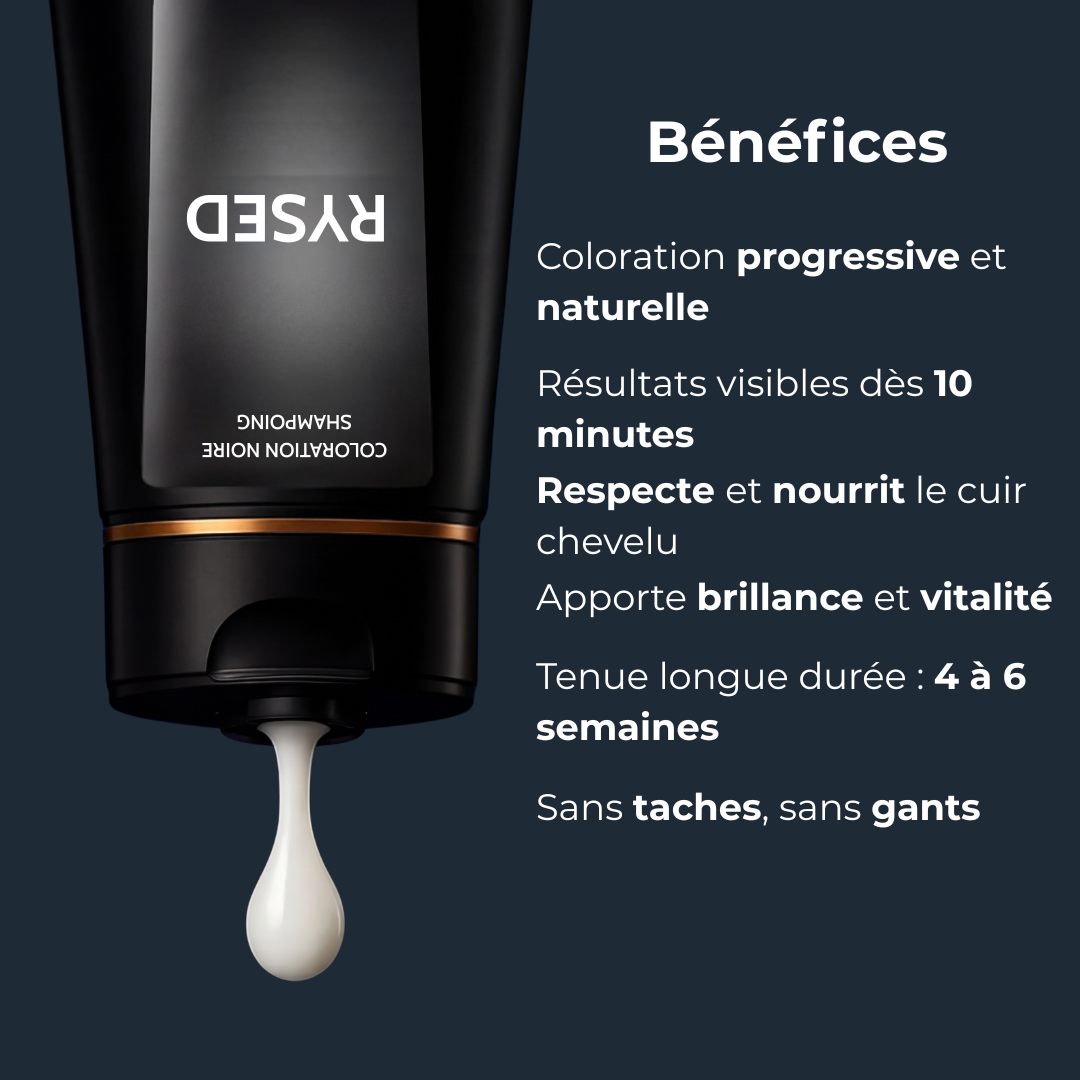 Shampoing colorant instantané Homme
