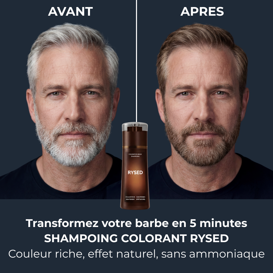 Shampoing colorant instantané Homme