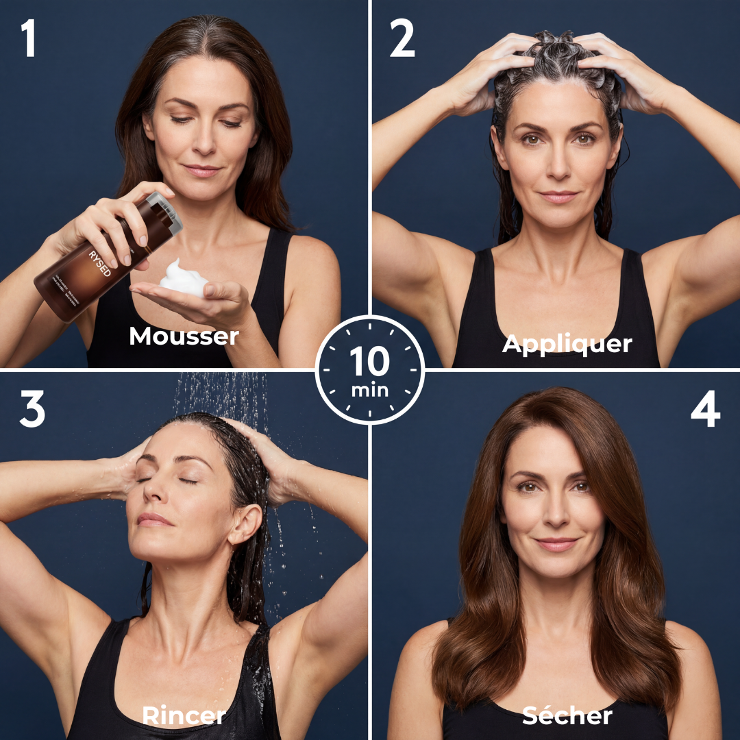 Shampoing colorant instantané Femme